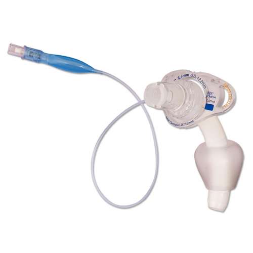 Flexible Tracheostomy Tube, Cuffless, Disposable Inner Cannula, Size 7.0